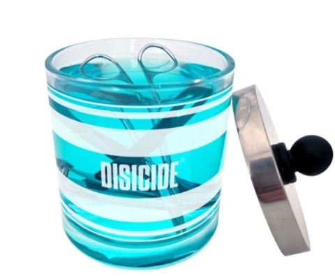 DISICIDE SZKLANY POJEMNIK DO DEZYNFEKCJI NARZĘDZI 170 ML