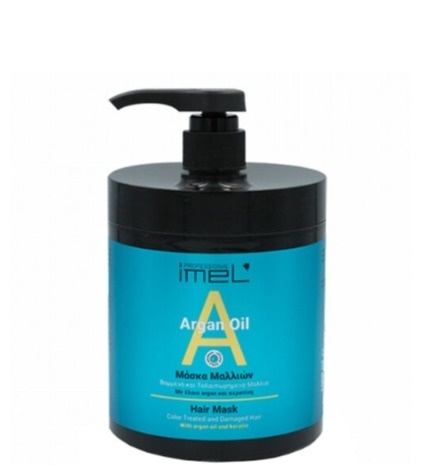 IMEL ARGAN OIL MASKA DO WŁOSÓW FARBOWANYCH Z OLEJKIEM ARGANOWYM 1000 ML