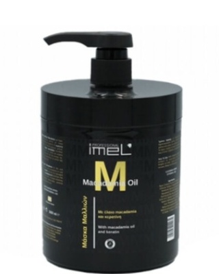 IMEL MACADAMIA MASKA DO WŁOSÓW FARBOWANYCH I ZNISZCZONYCH Z OLEJKIEM MAKADAMIA 1000ML