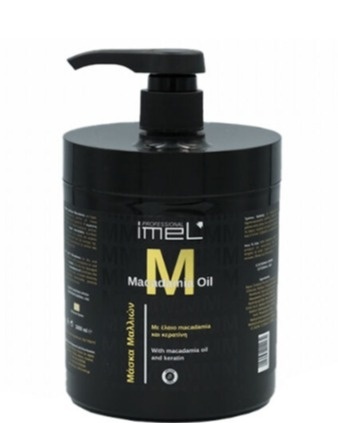 IMEL MACADAMIA MASKA DO WŁOSÓW FARBOWANYCH I ZNISZCZONYCH Z OLEJKIEM MAKADAMIA 1000ML