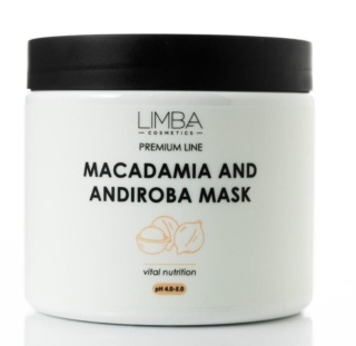 LIMBA COSMETICS Macadamia & Andiroba Mask 500 ml