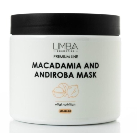 LIMBA COSMETICS Macadamia & Andiroba Mask 500 ml