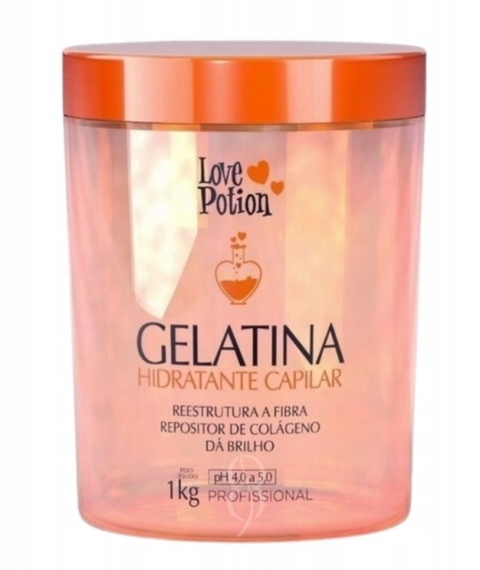 LOVE POTION GELATINA HIDRATANTE CAPILAR 1000 ML