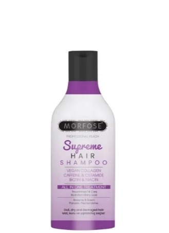 MORFOSE SUPREME SZAMPON DO SUCHYCH I MATOWYCH WŁOSÓW VEGAN 500 ML