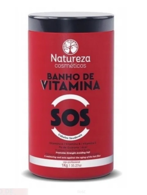 NATUREZA B-TOX BANHO DE VITAMINA 1000 ML