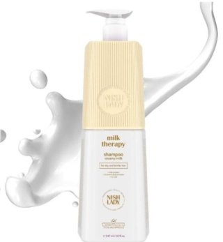 NISHLADY MILK THERAPY PROFESJONALNY SZAMPON DO WŁOSÓW Z PROTEINAMI MLEKA 503 ML