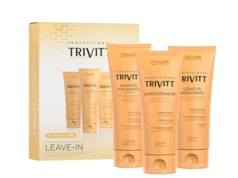TRIVITT HOME CARE ZESTAW SZAMPON 250 ML, ODŻYWKA LEAVE IN 200 ML, ODŻYWKA 200 ML