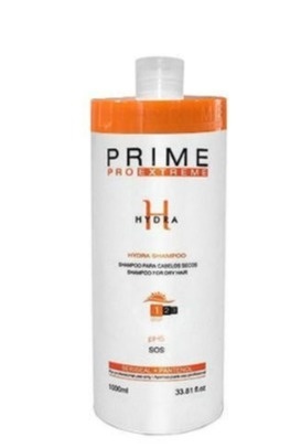 Prime Pro Extreme Hydra Shampoo Step 1 – Profesjonalny szampon głęboko nawilżający i rewitalizujący (1000 ml)
