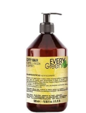 EVERY GREEN SZAMPON DRY HAIR NAWILŻAJĄCY 500 ML