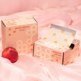 FRAMAR FOLIA RYFLOWANA PEACH PLEASE 500 SZTUK, CIĘTA