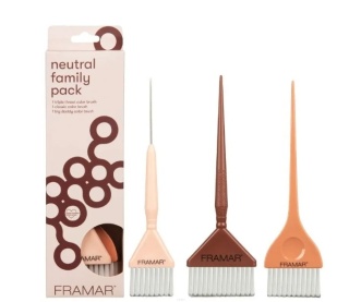 FRAMAR ZESTAW PĘDZLI DO KOLORYZACJI 3-PACK