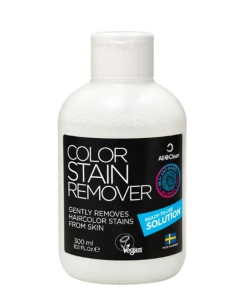 ALL1CLEAN PŁYN DO USUWANIA FARBY ZE SKÓRY ZMYWACZ – COLOR STAIN REMOVER 300 ML