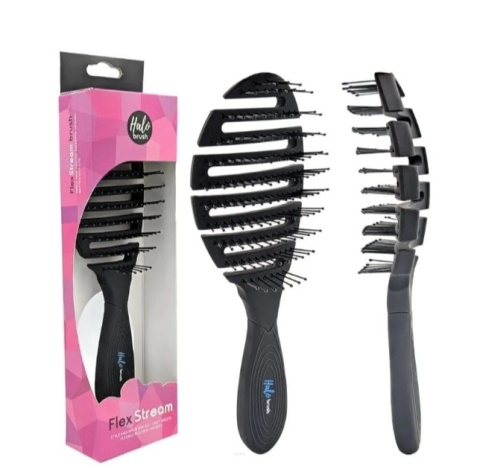 HALO BRUSH SZCZOTKA DO ROZCZESYWANIA WŁOSÓW FLEX STREAM BRUSH BLACK