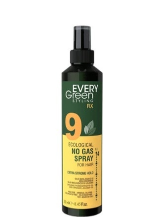 EVERY GREEN ECO SPRAY STRONG 9 BARDZO MOCNY LAKIER DO WŁOSÓW BEZ GAZU 250ML