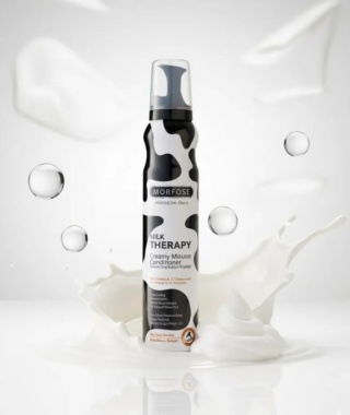 MORFOSE MILK THERAPY MOUSSE ODŻYWKA W PIANCE MLECZNA PIANKA 200 ML