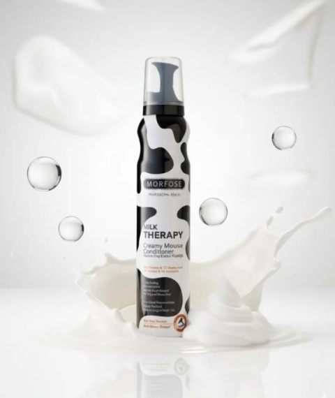 MORFOSE MILK THERAPY MOUSSE ODŻYWKA W PIANCE MLECZNA PIANKA 200 ML
