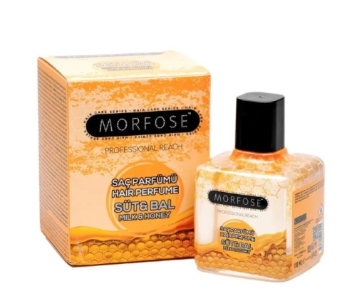 MORFOSE MILK & HONEY PERFUMY DO WŁOSÓW NADAJĄCE BLASKU Z MLEKIEM I MIODEM 100 ML HAIR PERFUME