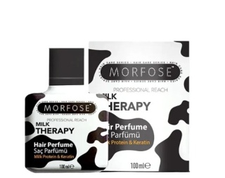 MORFOSE MILK THERAPY PERFUMY DO WŁOSÓW PROTEINY MLEKA 12 AMINOKWASÓW PANTENOL 100 ML