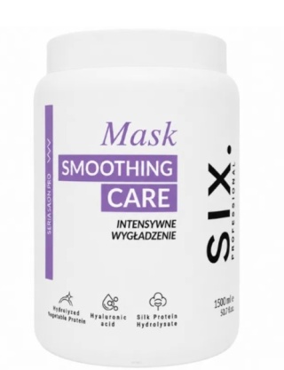 SIX PROFESSIONAL MASK SMOTHING CARE MASKA DO WŁOSÓW INTENSYWNE WYGŁADZENIE 1500 ML