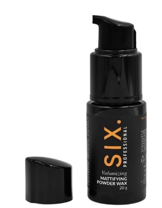 SIX PROFESSIONAL PUDER MATUJĄCY DO STYLIZACJI WŁOSÓW Z POMPKĄ 20 G