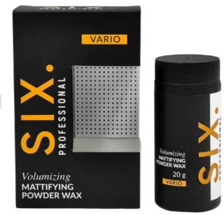 SIX PROFESSIONAL VOLUMIZING MATTIFYING POWDER WAX MATUJĄCY PUDER DO STYLIZACJI WŁOSÓW VARIO 20 G