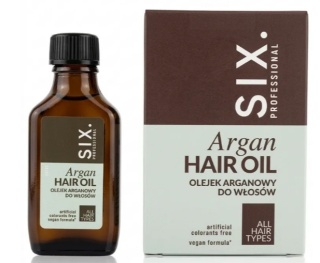 SIX ARGAN HAIR OIL PROFESJONALNY OLEJEK ARGANOWY DO WŁOSÓW 30 ML