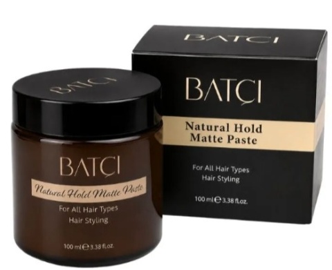 BATCI NATURAL HOLD MATTE MATUJĄCA PASTA DO STYLIZACJI WŁOSÓW NATURALNE UTRWALENIE 100 ML