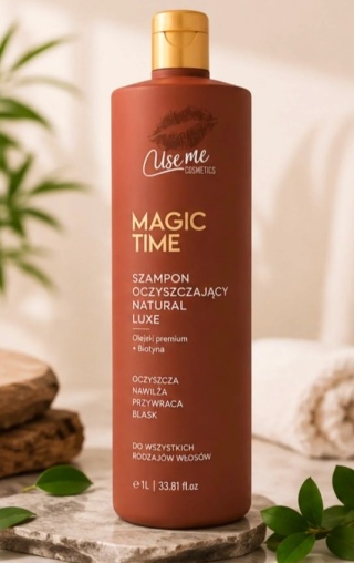 Use me Cosmetics szampon Magic Time Natural Luxe 1000ml