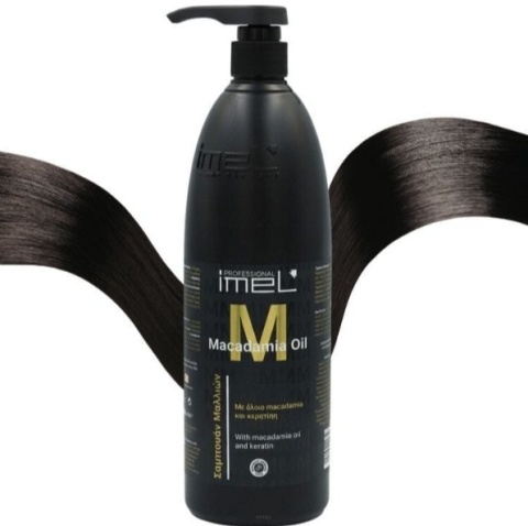 IMEL MACADAMIA SZAMPON DO WŁOSÓW SUCHYCH I ZNISZCZONYCH Z OLEJKIEM MAKADAMIA 1000ML