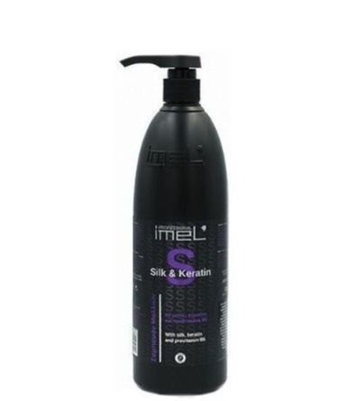 IMEL SILK KERATIN SZAMPON DO WŁOSÓW ZNISZCZONYCH Z JEDWABIEM I KERATYNĄ 1000ML