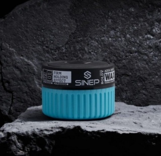 SINEP AQUA HAIR WAX S6 WOSK DO STYLIZACJI WŁOSÓW FIRM HOLDING EFFECT TURQUOISE 150 ML