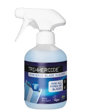 TRIMMERCIDE PROFESJONALNY PREPARAT W SPRAYU DO CZYSZCZENIA OSTRZY HYGIEN BLADE CLEANER 300 ML